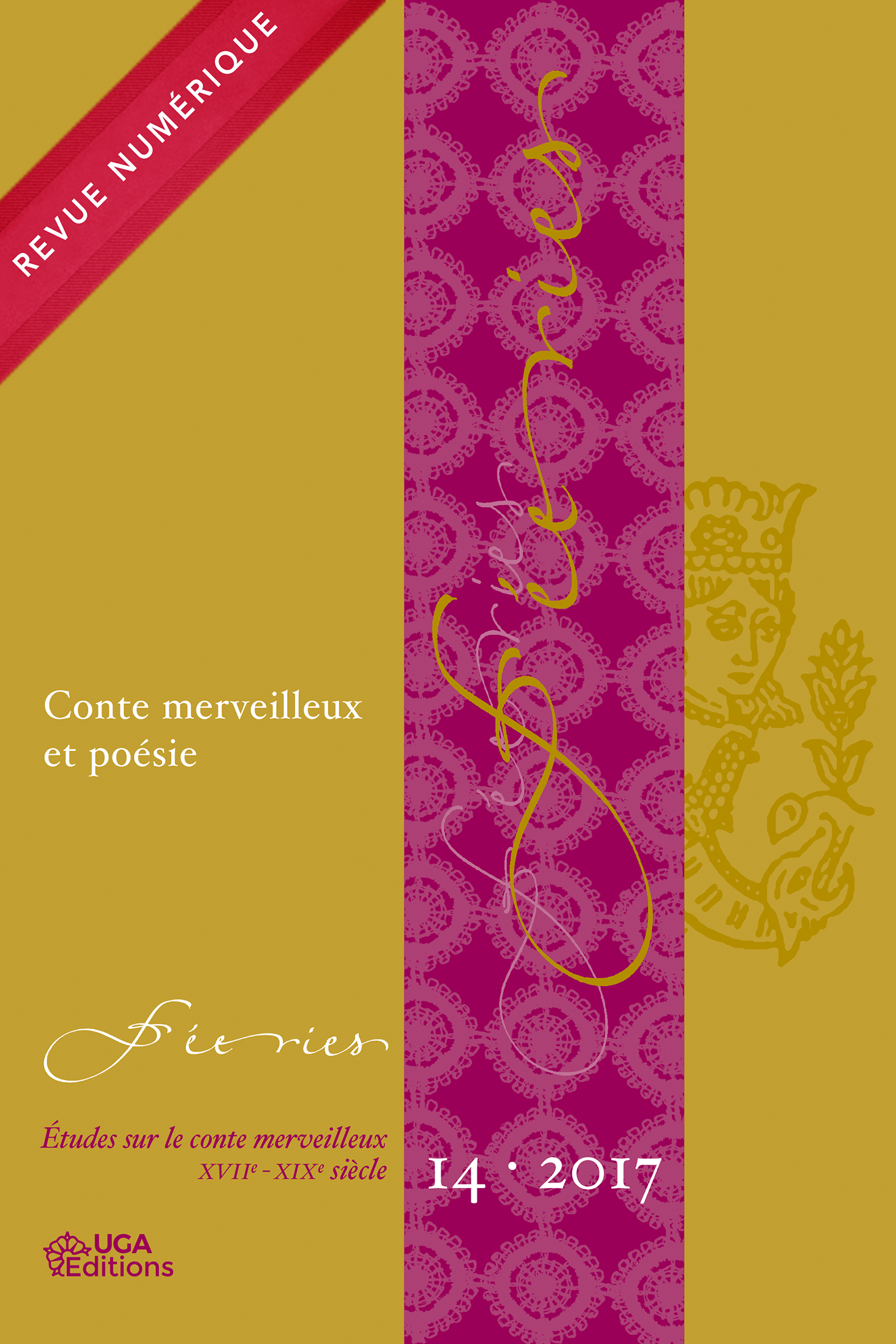 Couverture Féeries 14 : conte merveilleux et poésie