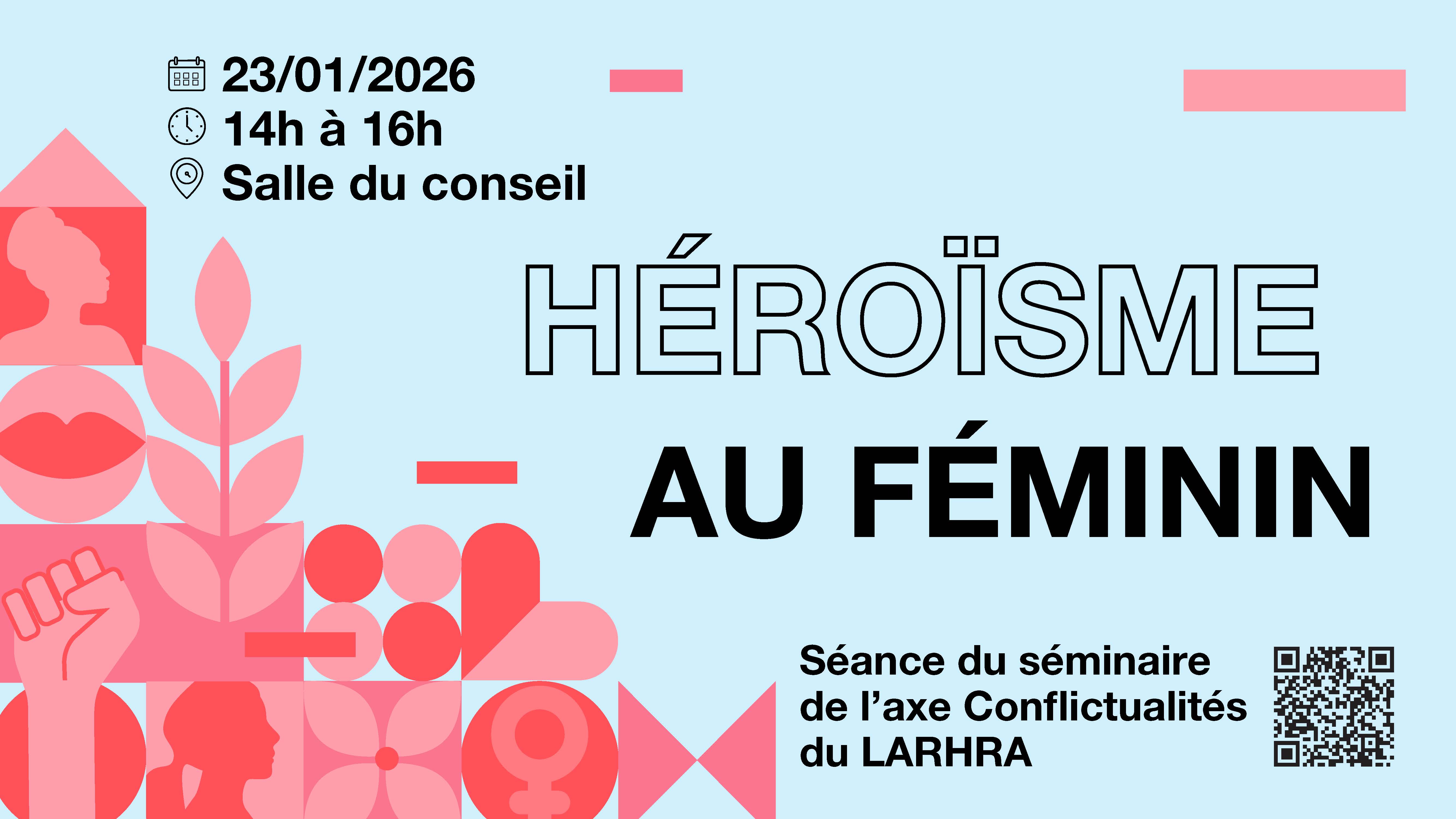 Héroïsme au féminin - présentation croisée de deux ouvrages