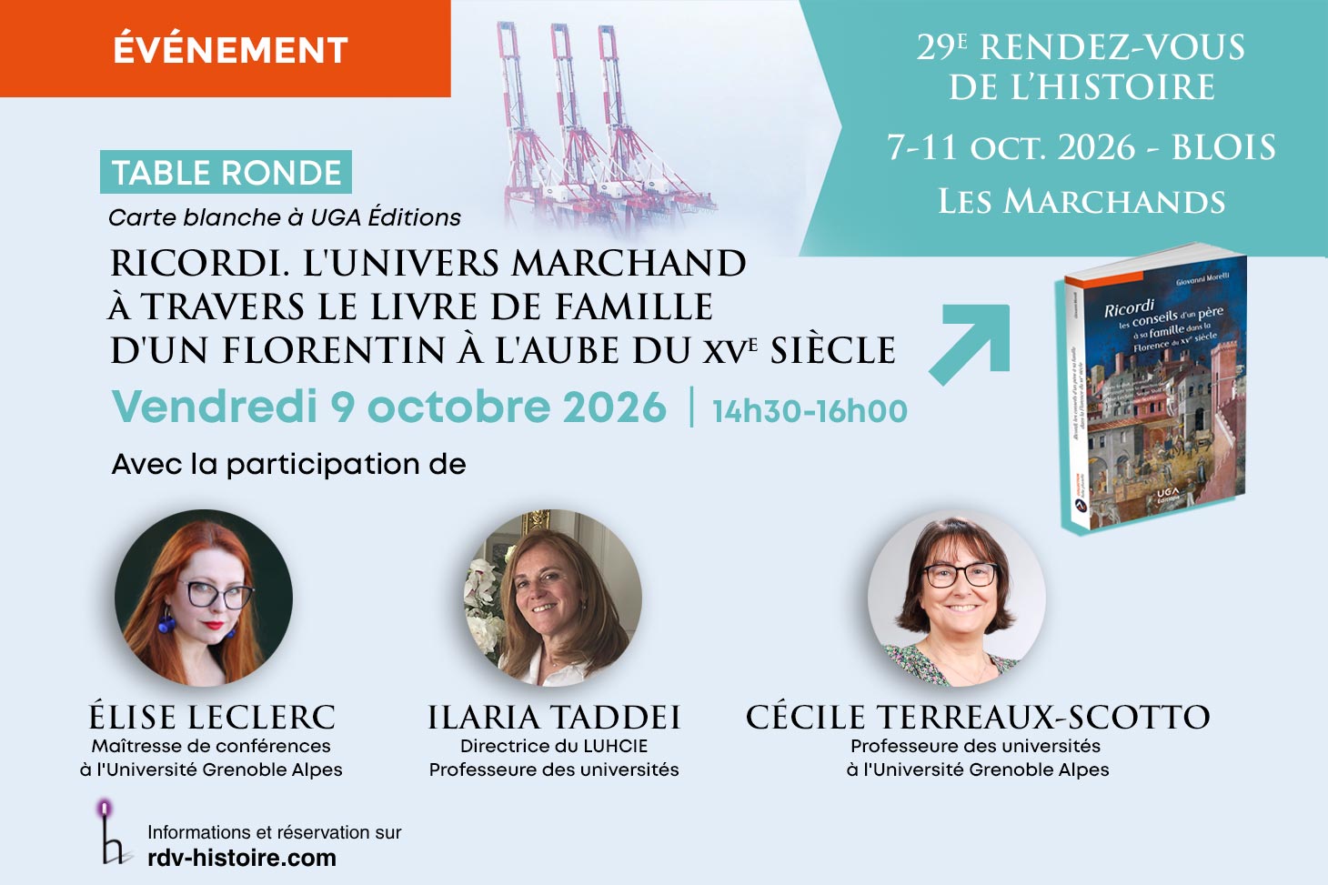 Carte blanche aux Rendez-vous de l'histoire de Blois