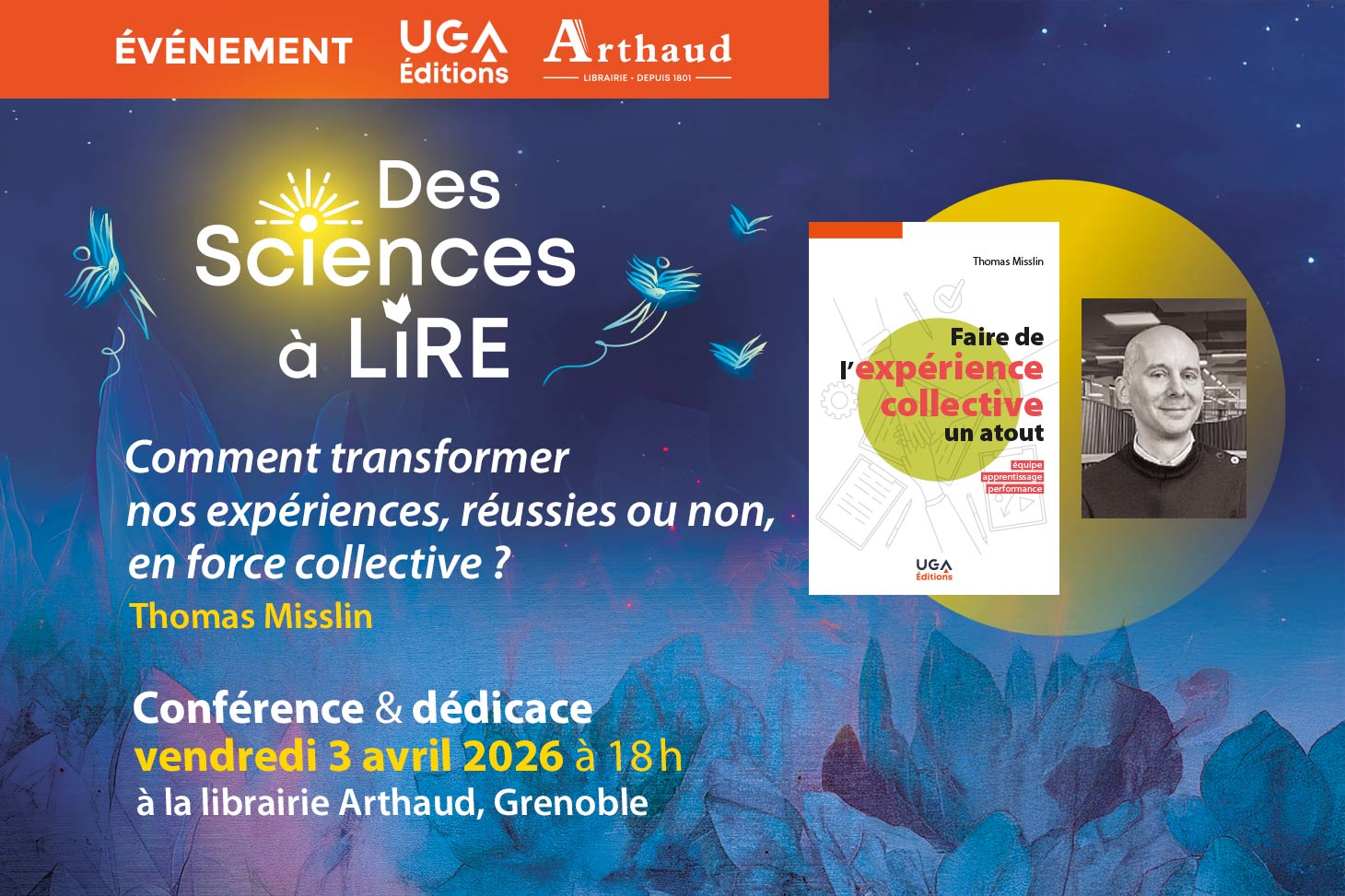 Des sciences à lire — Rencontre 1 : comment transformer nos expériences, réussies ou non, en force collective ?
