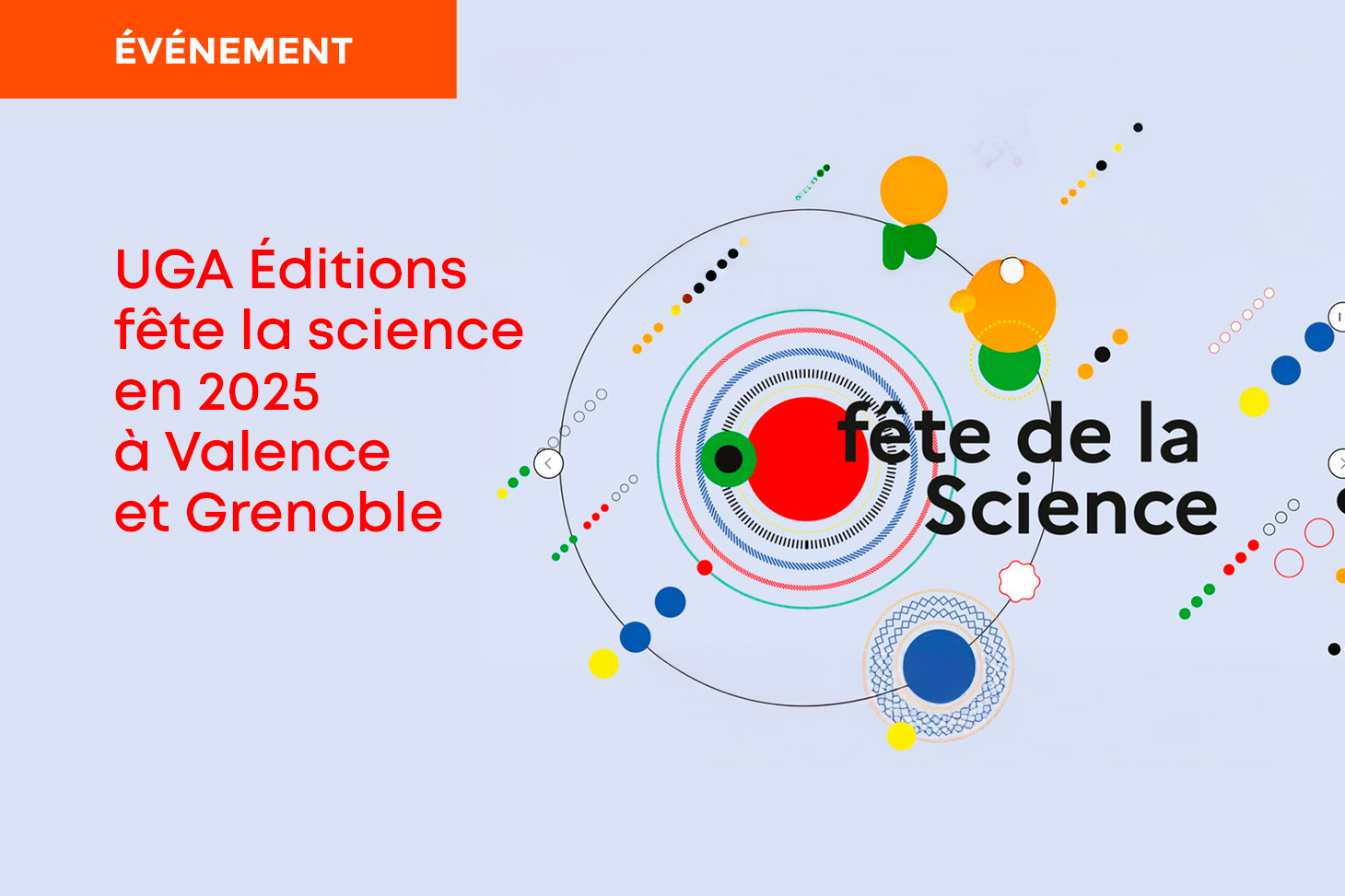 UGA Éditions fête la science en 2025