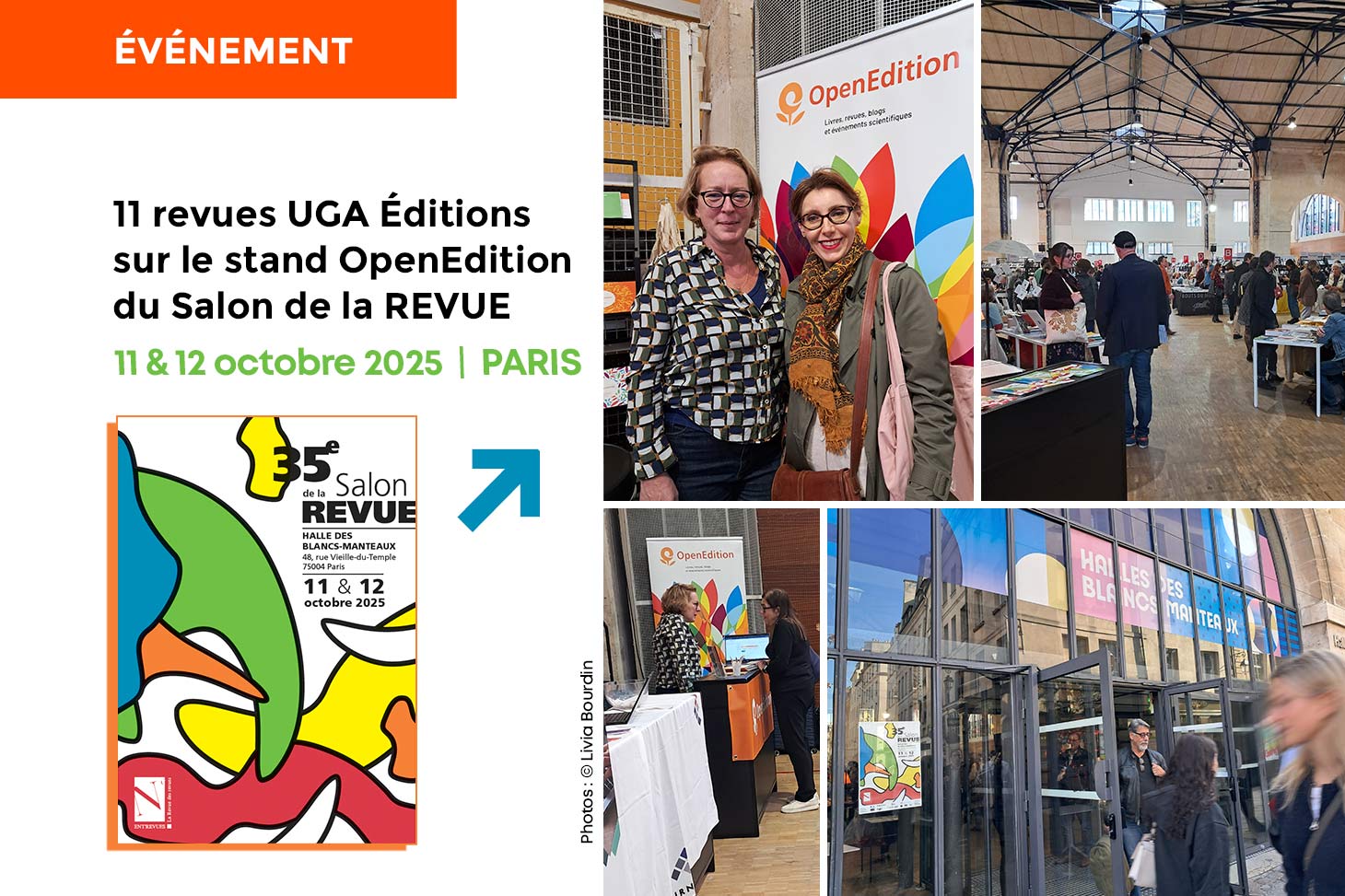 Élodie Picard (Responsable du service des formations à OpenEdition) et Paola Castiglioni (Responsable du secteur revue, UGA Éditions)