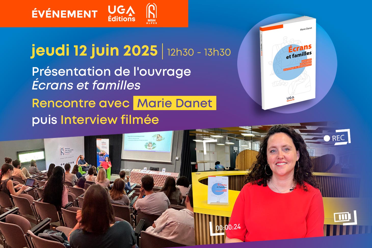 - Retour sur la journée dédiée à l’ouvrage “Écrans et familles”