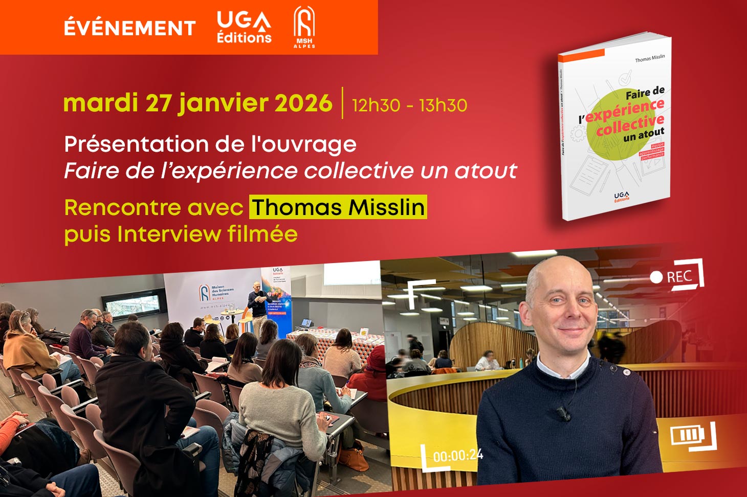 Retour sur la journée dédiée à l’ouvrage “Faire de l'expérience collective un atout