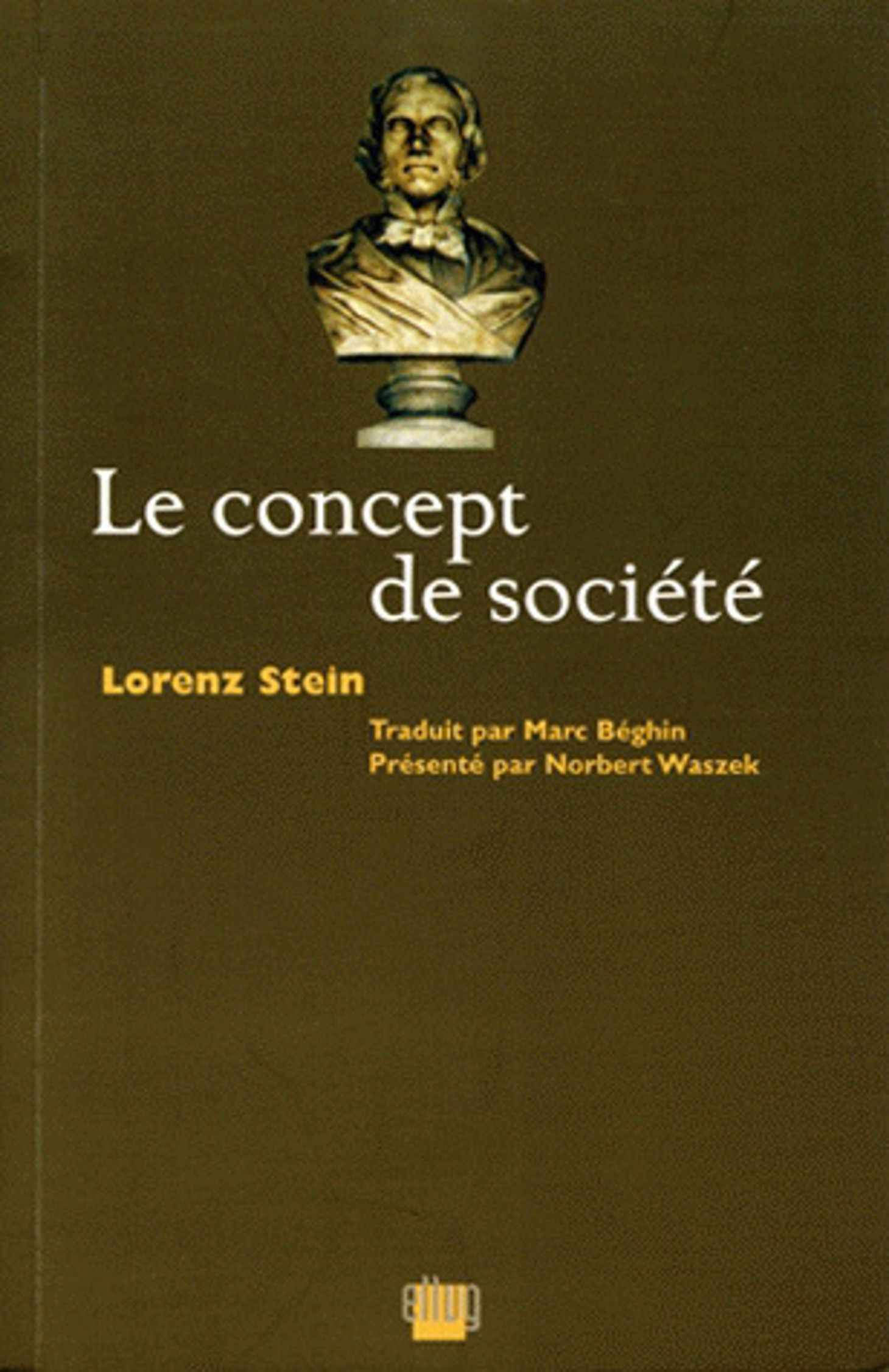 Couverture Le concept de société