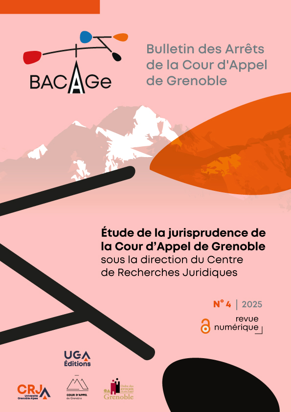 BACAGe n° 4 / 2025