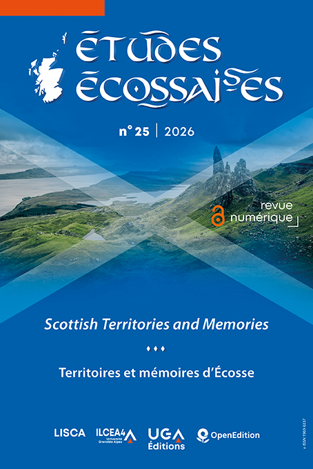  Études écossaises n° 25 /2026