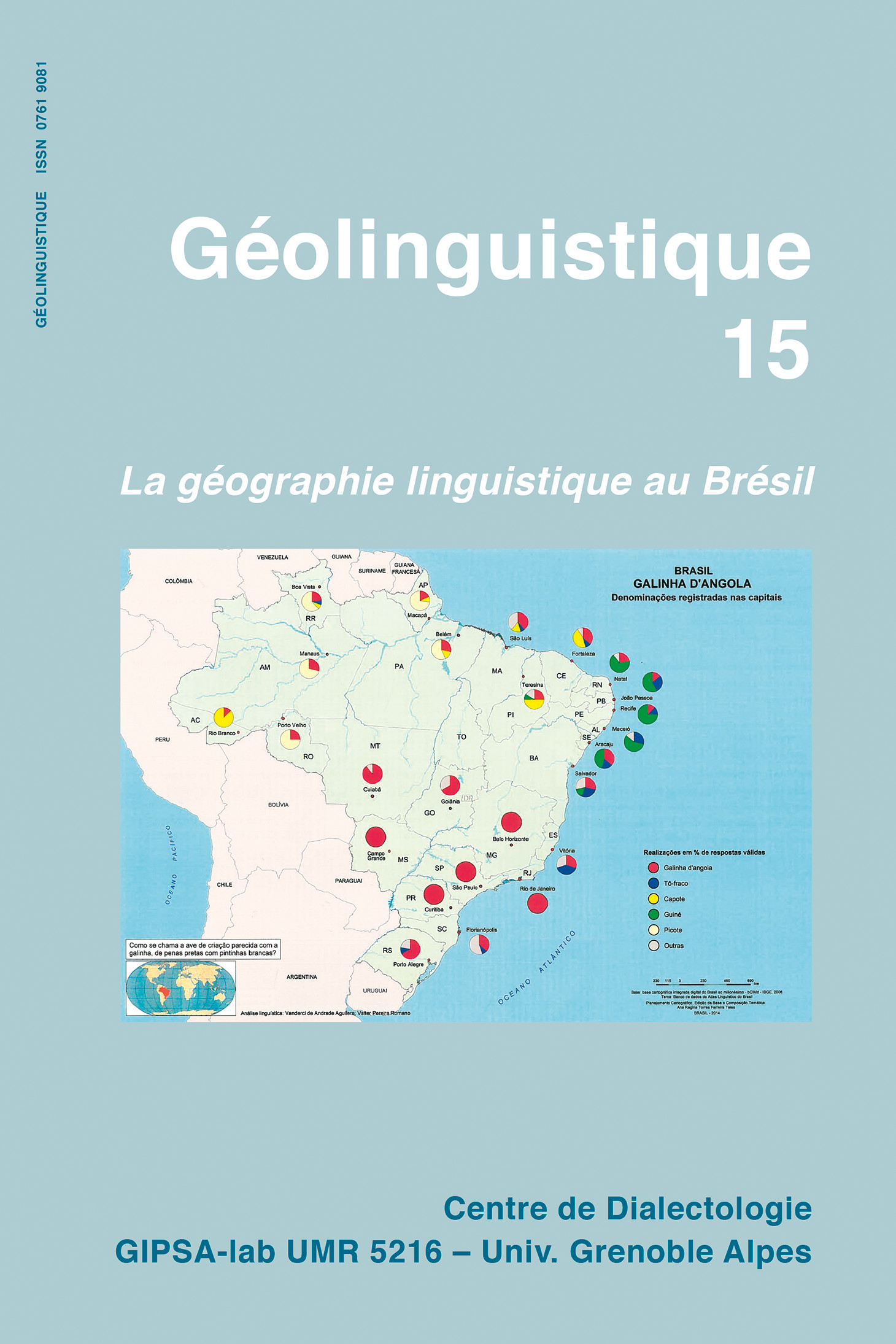 Couverture Geolinguistique 15