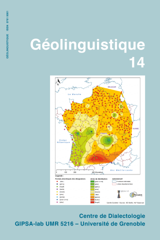 Géolinguistique n°14