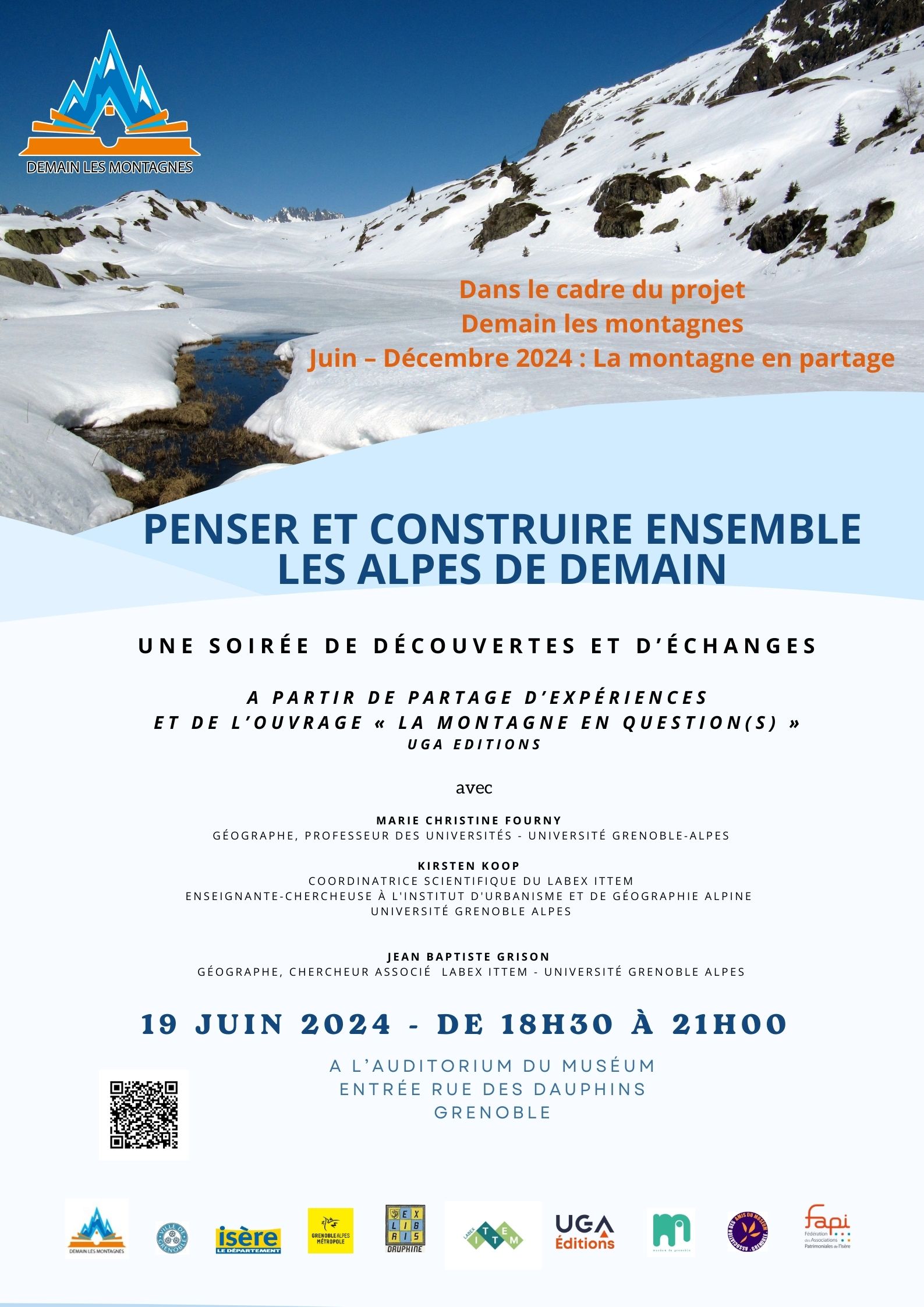 Conférence "Penser et construire ensemble les Alpes de demain"