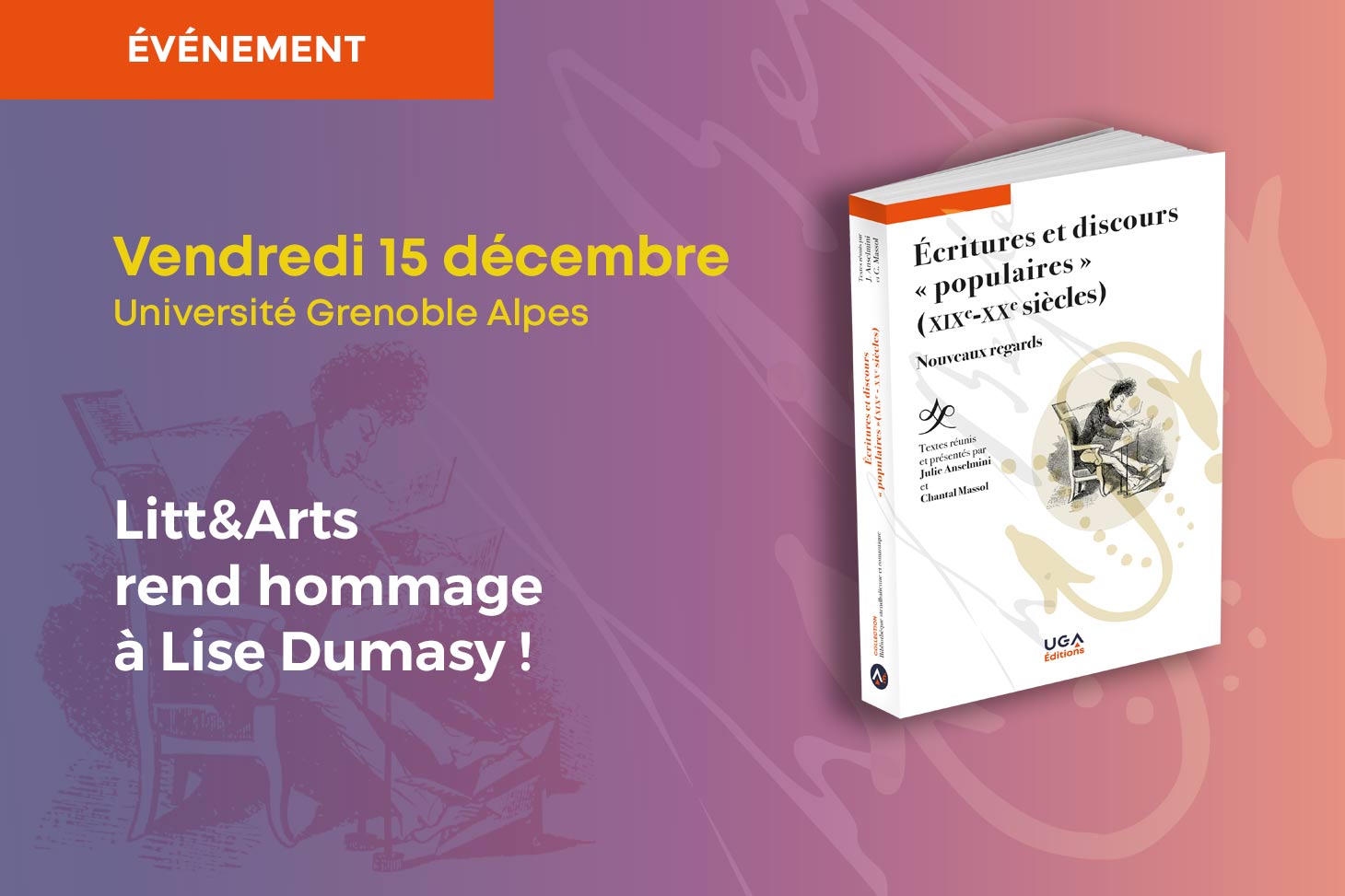 Litt&Arts rend hommage à Lise Dumasy