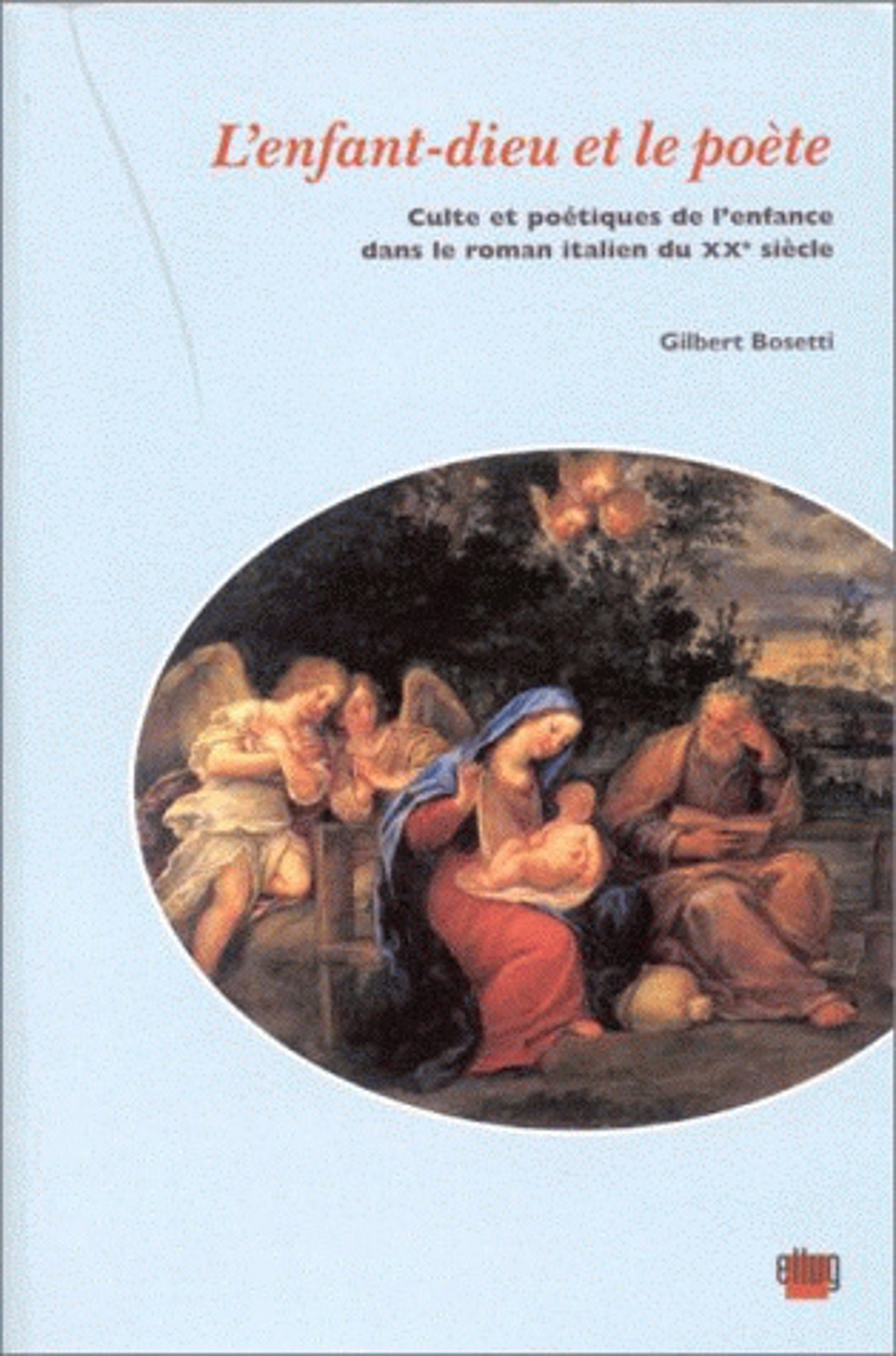 Couverture L'Enfant-dieu et le poète