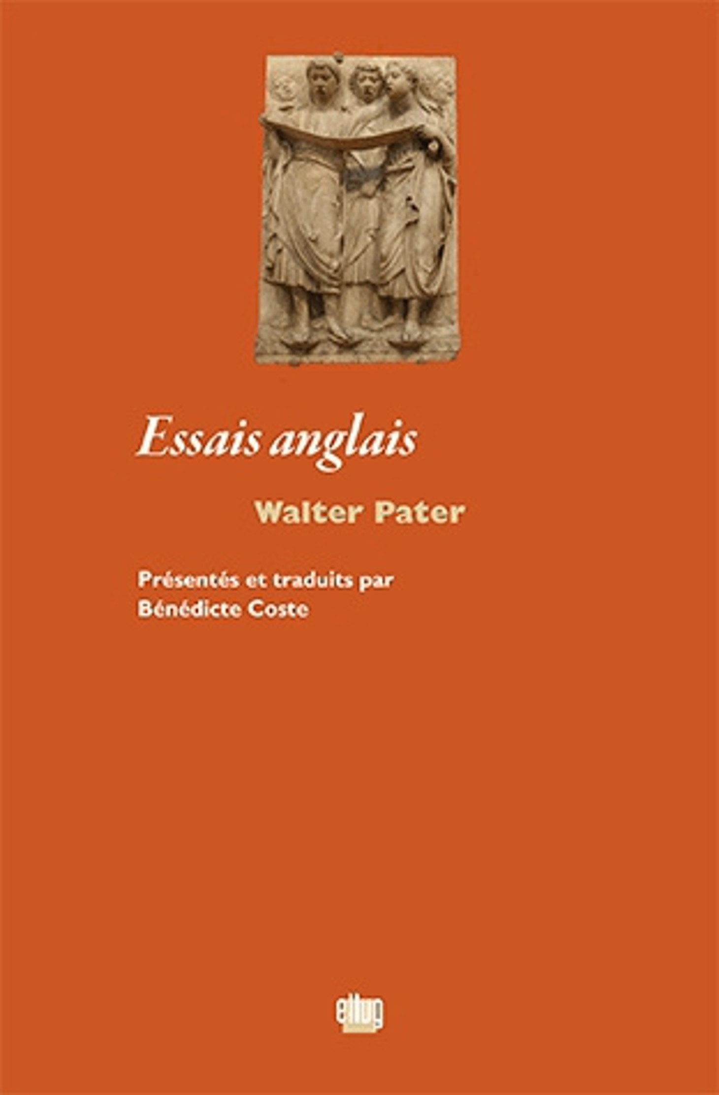 Couverture Essais anglais Walter Pater