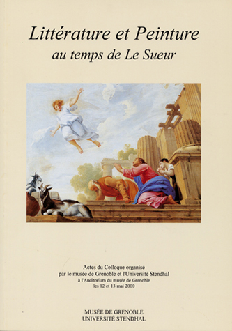 Couverture Littérature et peinture au temps de Le Sueur