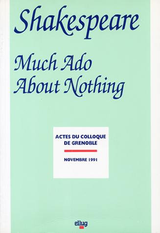 Couverture Shakespeare Much ado nothing