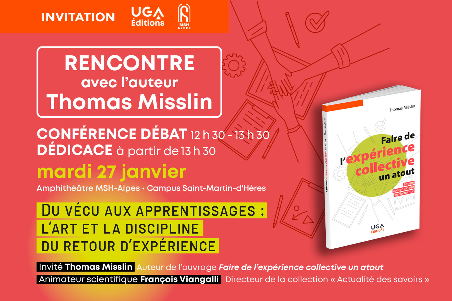“Faire de l'expérience collective un atout” : rencontre avec l'auteur Thomas Misslin”