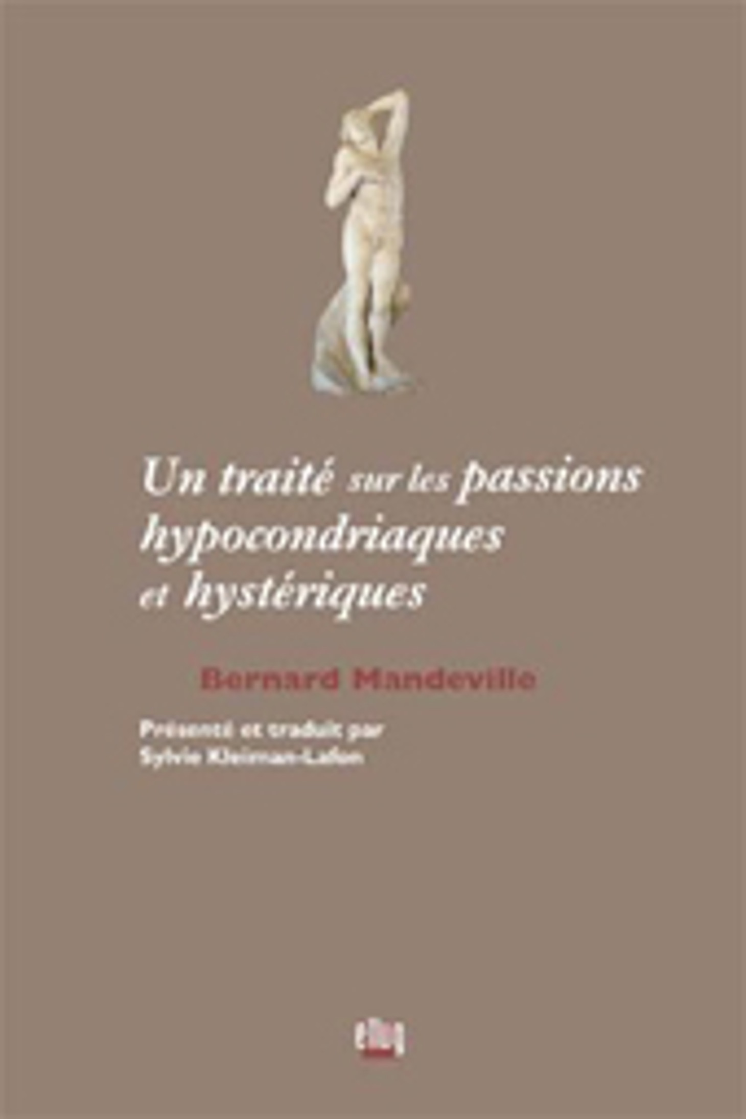 Couverture Un traité sur les passions de Mandeville