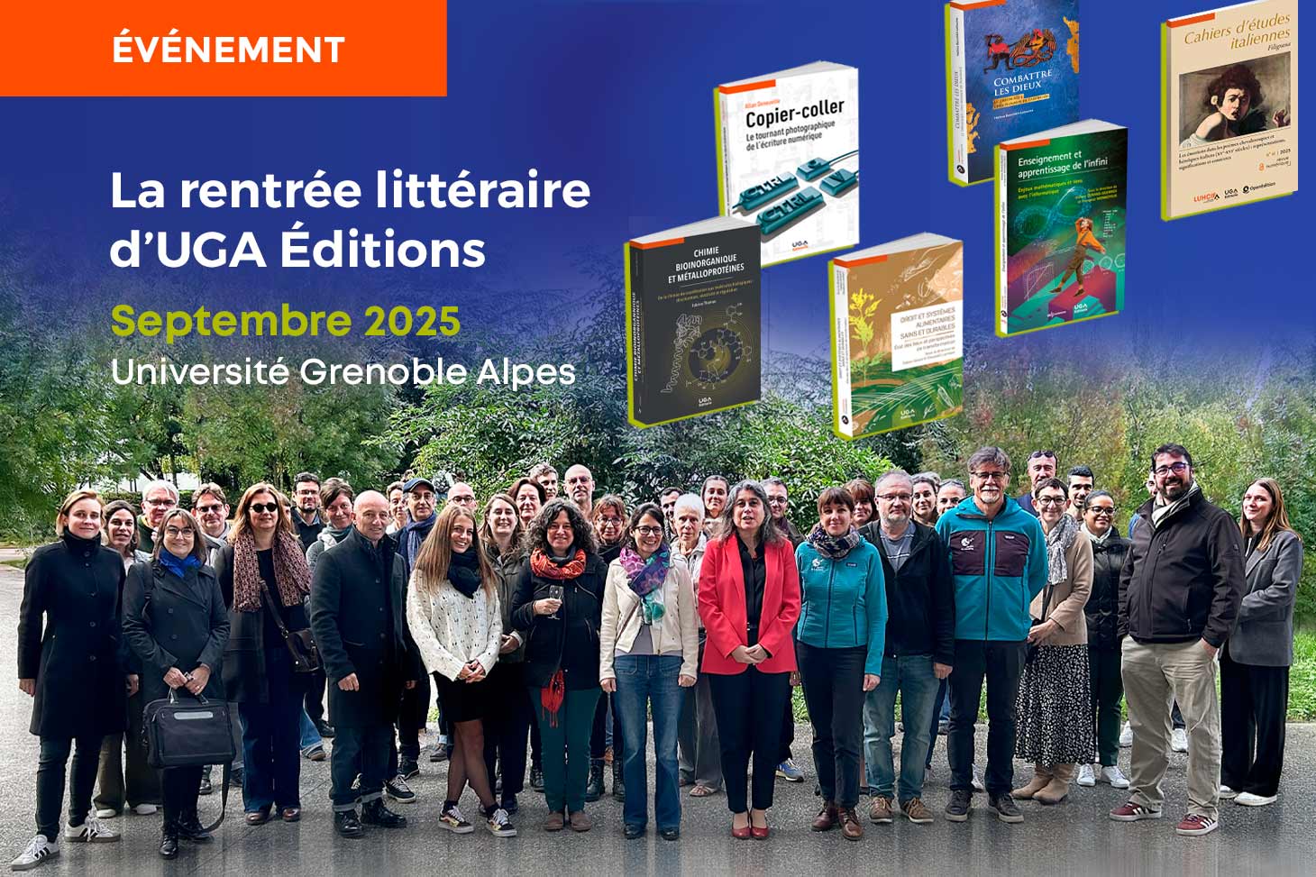 UGA Éditions fait sa rentrée